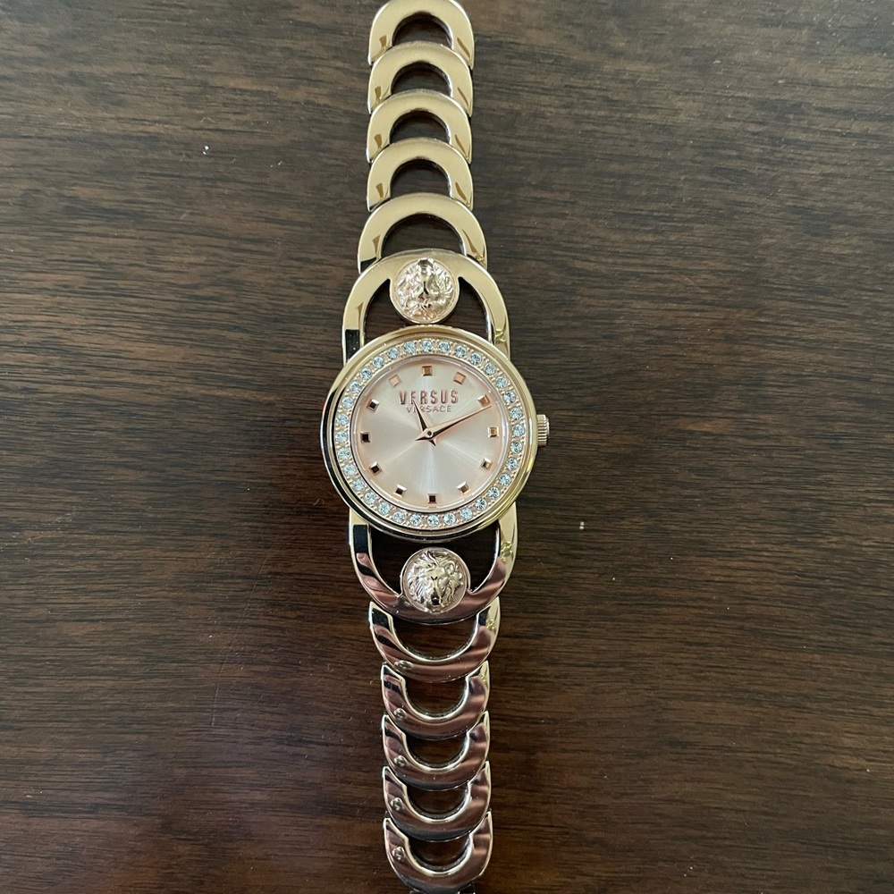 Versace Versus Rose Goldtone Bracelet Watch - Picture 2 of 4
